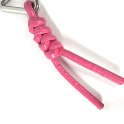 BOTTEGA VENETA Bag Charm Key Holder pink