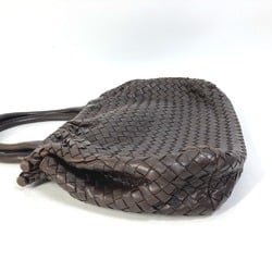 BOTTEGA VENETA 823197 Intrecciato Tote Bag Hand Bag Dark brown