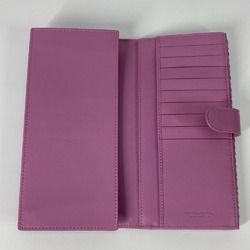 BOTTEGA VENETA Double Snap Long wallet Long Wallet Purple Based