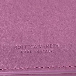 BOTTEGA VENETA Double Snap Long wallet Long Wallet Purple Based