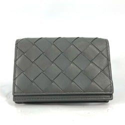 BOTTEGA VENETA 605720 Bifold Pass Case Card Case Card Case gray