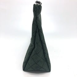 BOTTEGA VENETA Total pattern Intrecciato Bag Cluch Bag Clutch bag Green SilverHardware