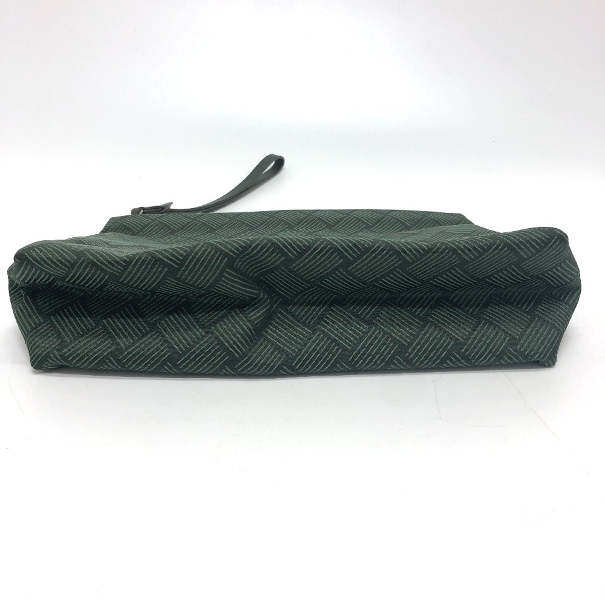 BOTTEGA VENETA Total pattern Intrecciato Bag Cluch Bag Clutch bag Green SilverHardware