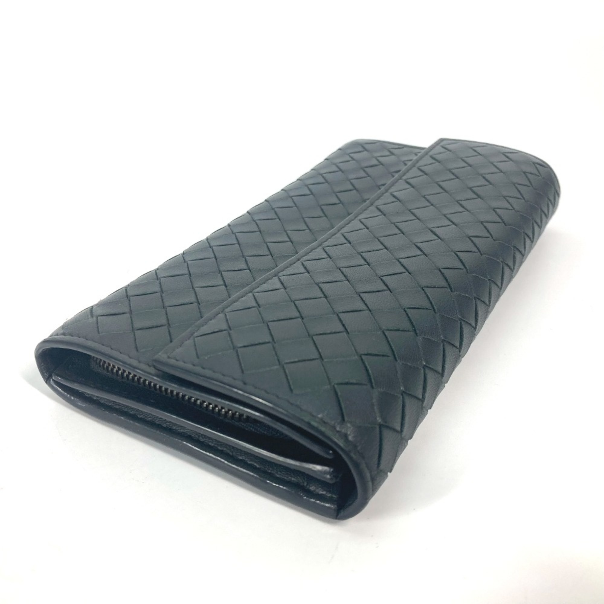 BOTTEGA VENETA Long wallet flap Long Wallet Gray Based