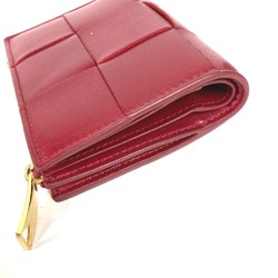 BOTTEGA VENETA Compact wallet Folded wallet wine-red