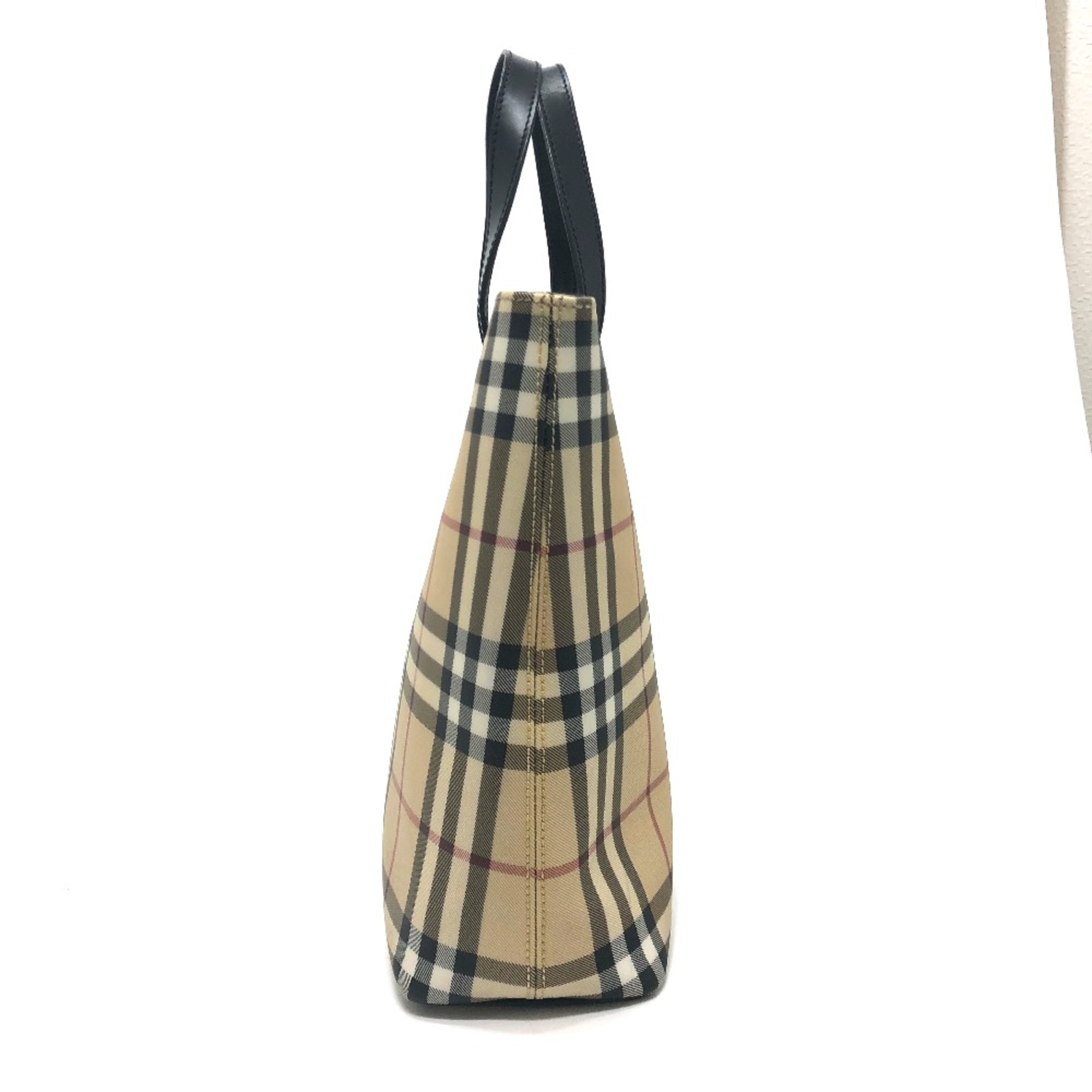 Burberry check Bag Tote Bag Beige