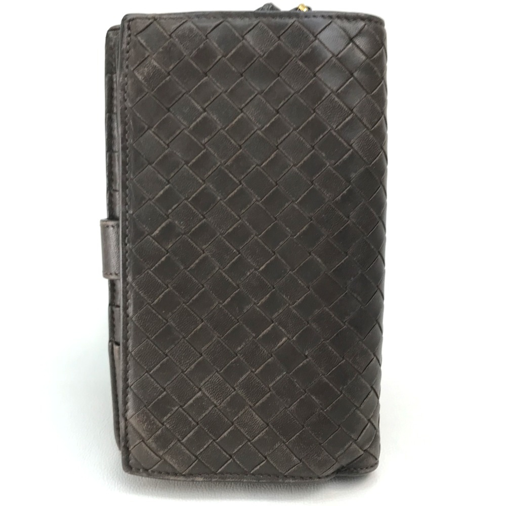 BOTTEGA VENETA 114074V00132805 Long Wallet Brown