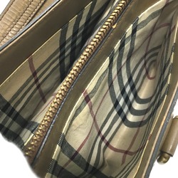 Burberry Inside check bag shawl Shoulder Bag Brown