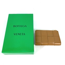 BOTTEGA VENETA 667130 Compact wallet Intrecciato Folded wallet Beige