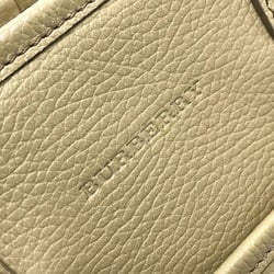 Burberry logo Bag Tote Bag Hand Bag Beige