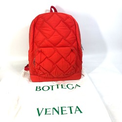 BOTTEGA VENETA 652188 Maxi Intrecciato bag Backpack Tomato Red