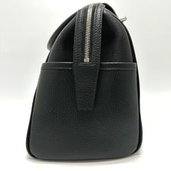 Burberry shawl/logo Bag Duffle Bag Black SilverHardware