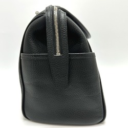 Burberry shawl/logo Bag Duffle Bag Black SilverHardware