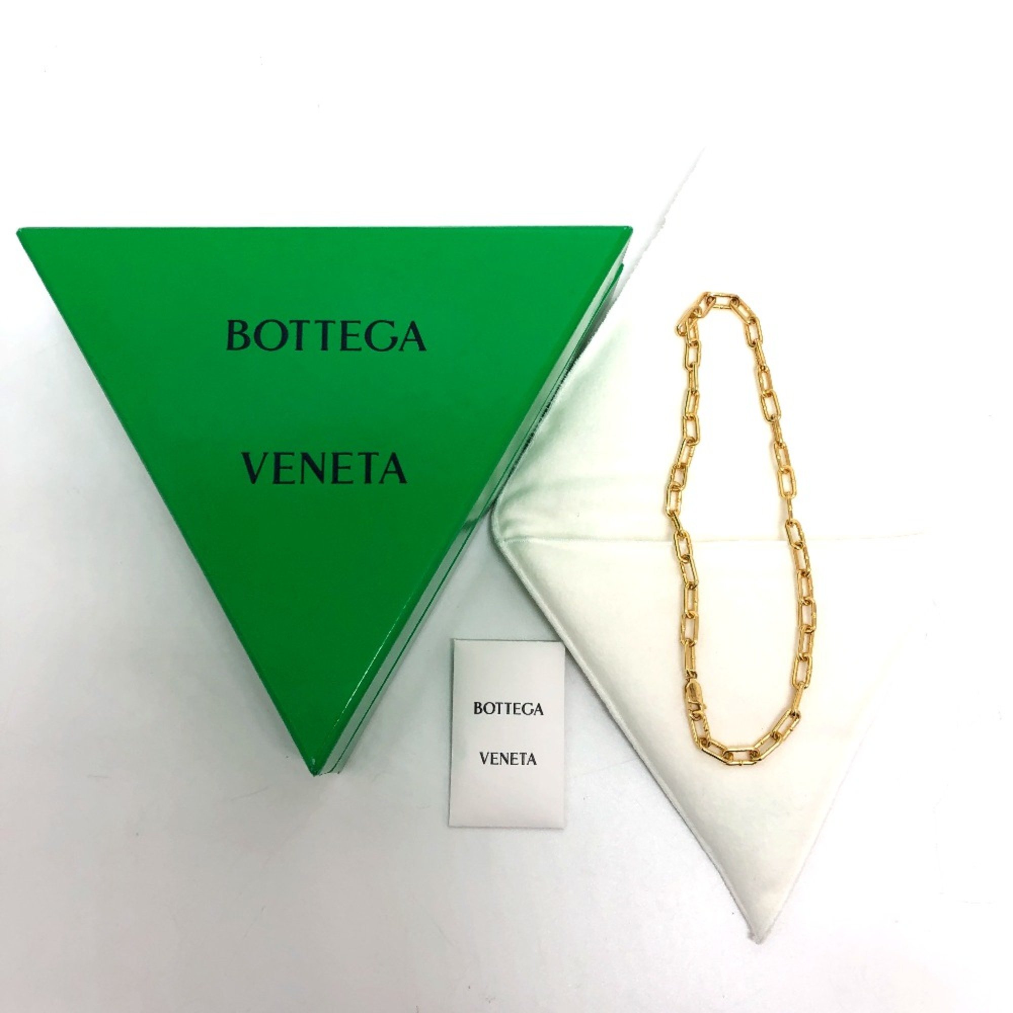 BOTTEGA VENETA Chain Necklace Accessories Necklace GoldHardware