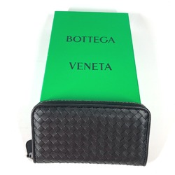 BOTTEGA VENETA Long wallet Zip Around Long Wallet Black