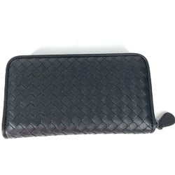 BOTTEGA VENETA Long wallet Zip Around Long Wallet Black