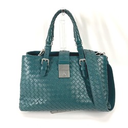 BOTTEGA VENETA Intrecciato Tote Bag 2WAY Bag Shoulder Bag Bag Hand Bag Green