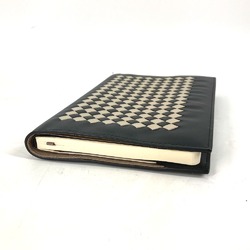 BOTTEGA VENETA Memo pad Stationery book cover Note cover Black White