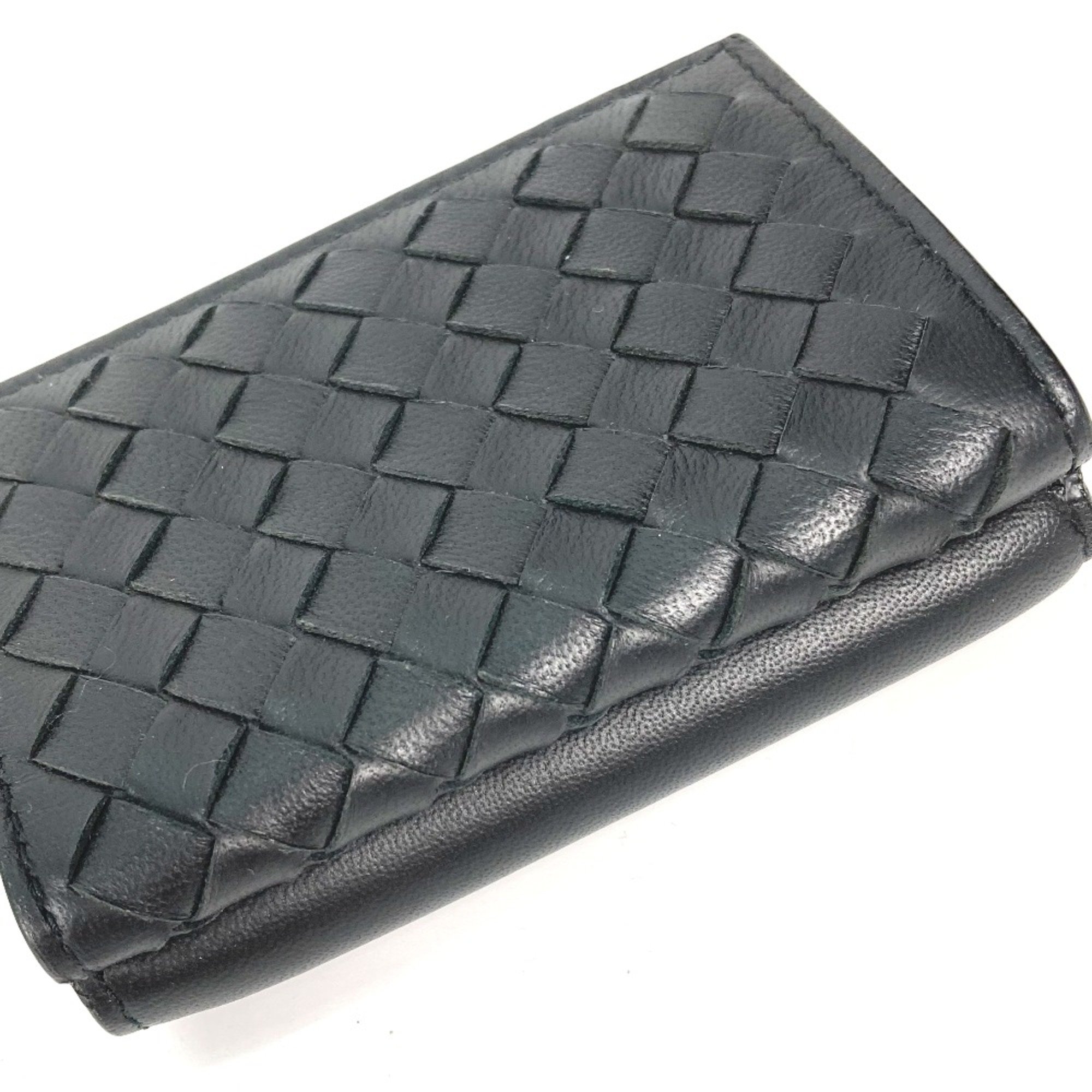 BOTTEGA VENETA 515385 Compact wallet Trifold wallet Black