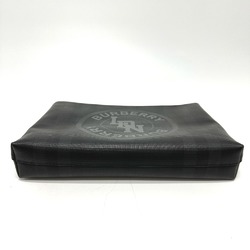 Burberry Pouch Clutch bag Black gray