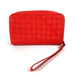 BOTTEGA VENETA 650524 Bag Cluch Bag with strap Clutch bag Tomato Red