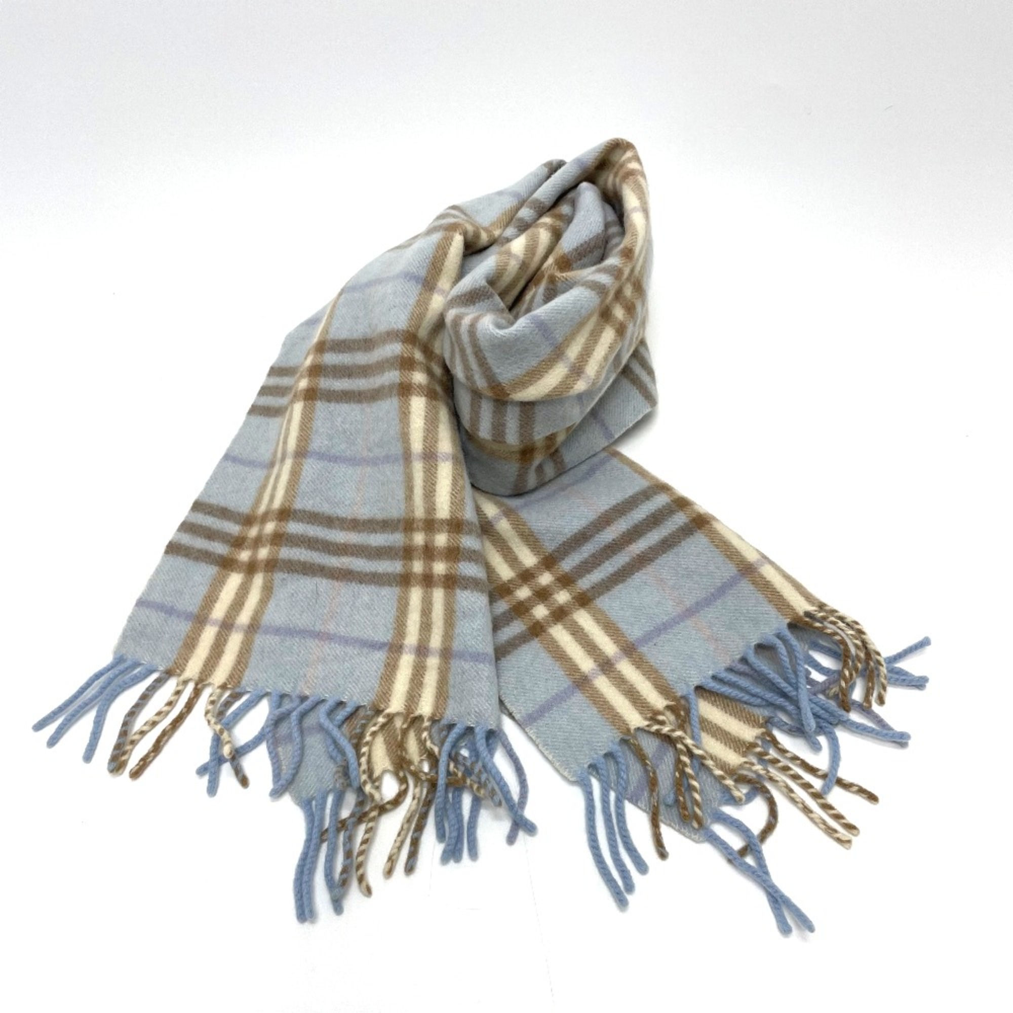 Burberry check Fashion Accessories Scarf blue