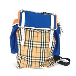 Burberry 4078448 Bag Backpack Backpack Beige Orange x blue