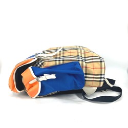 Burberry 4078448 Bag Backpack Backpack Beige Orange x blue