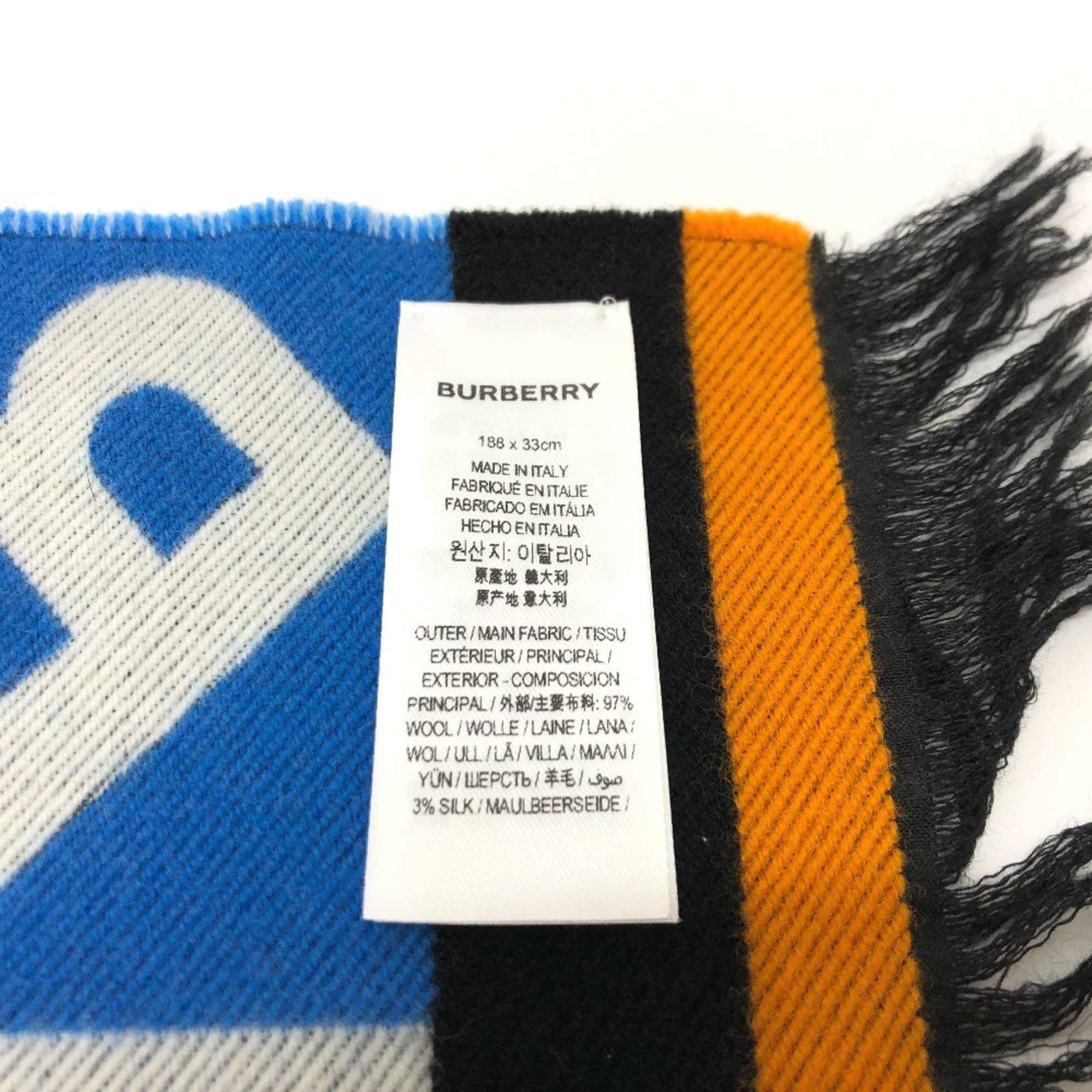 Burberry 8023067 Scarf Black /Gray