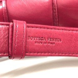 BOTTEGA VENETA Padded cassette Intrecciato Shoulder Bag wine-red GoldHardware