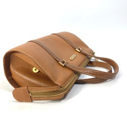 Burberry logo Bag Hand Bag Brown