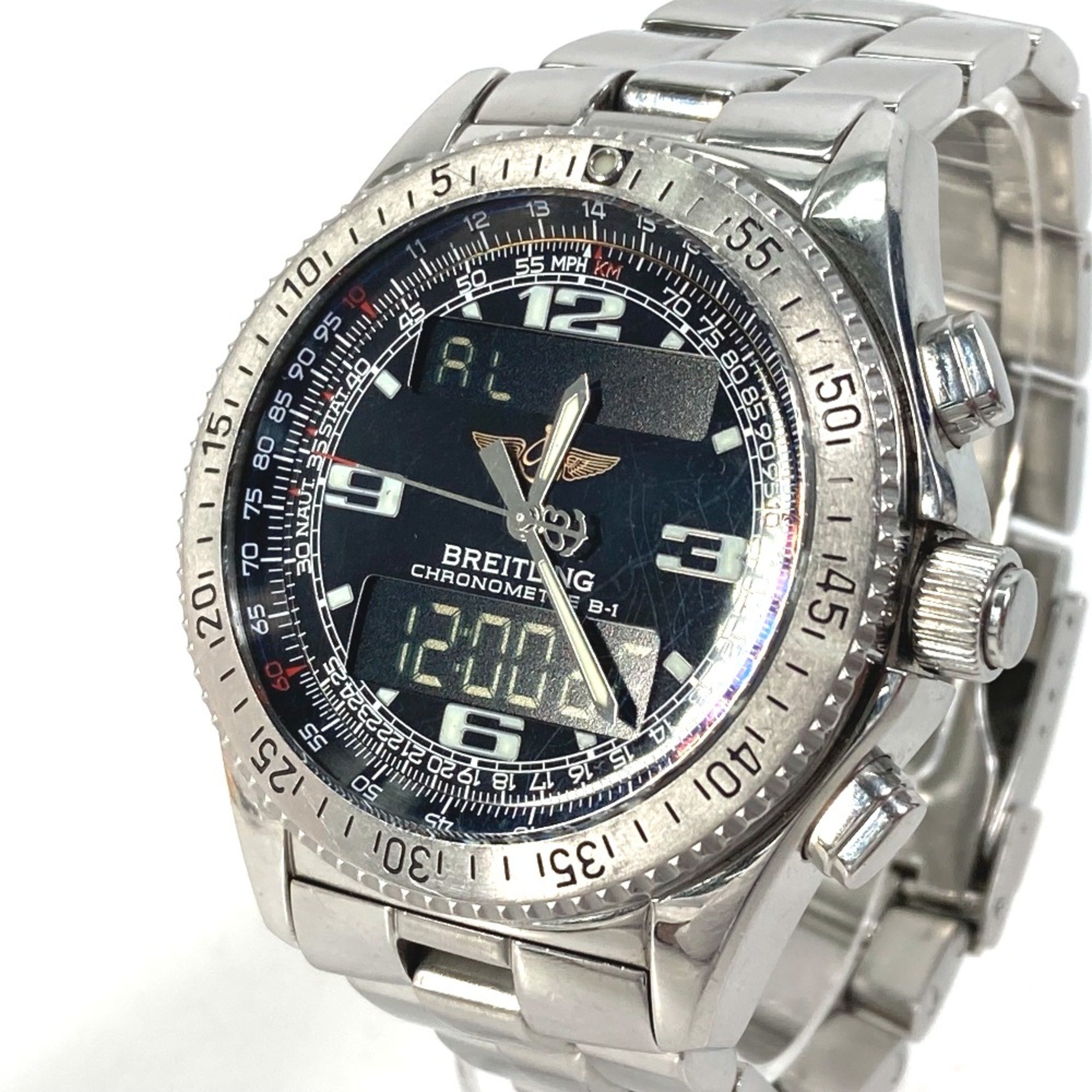 Breitling A78362 quartz Wristwatch Silver