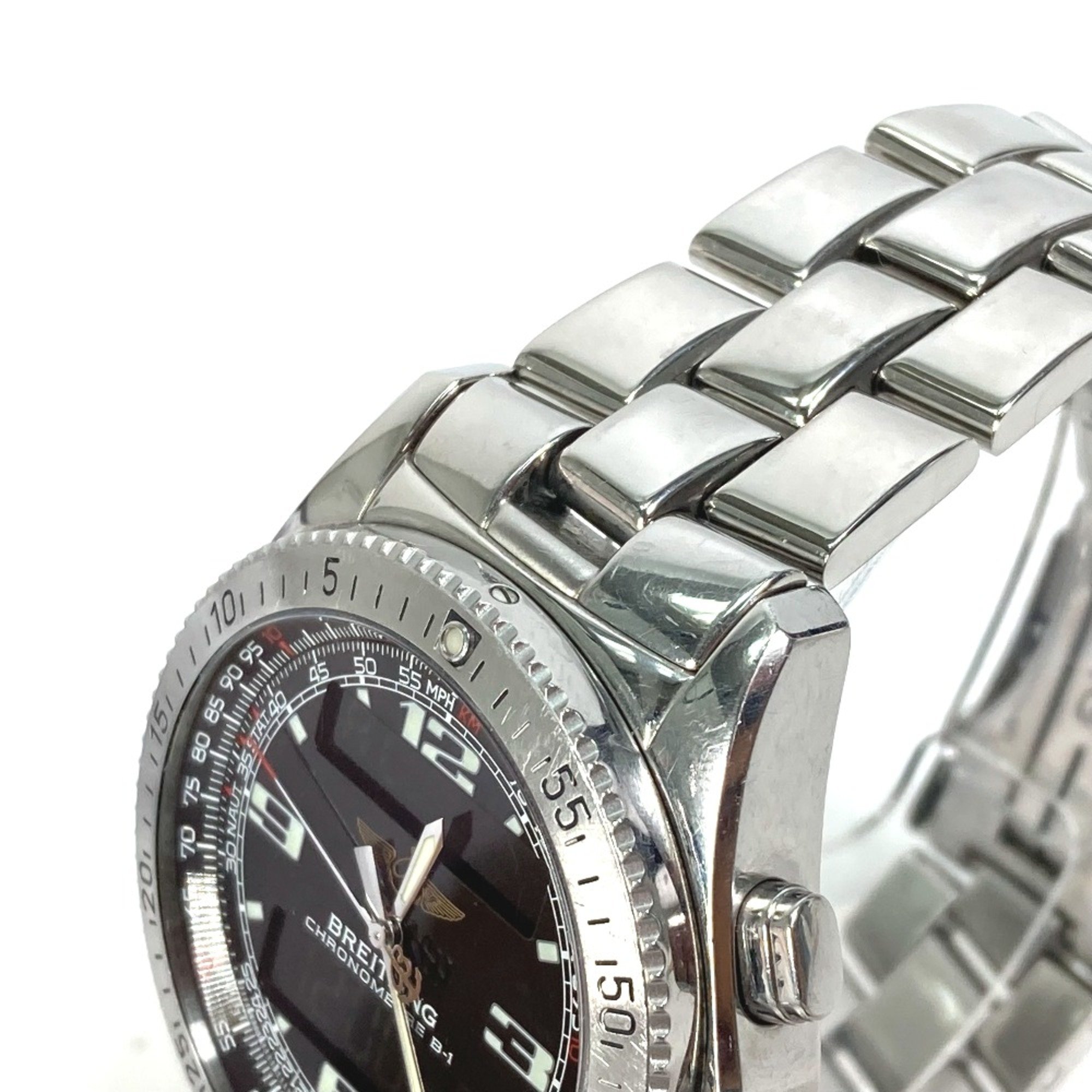 Breitling A78362 quartz Wristwatch Silver