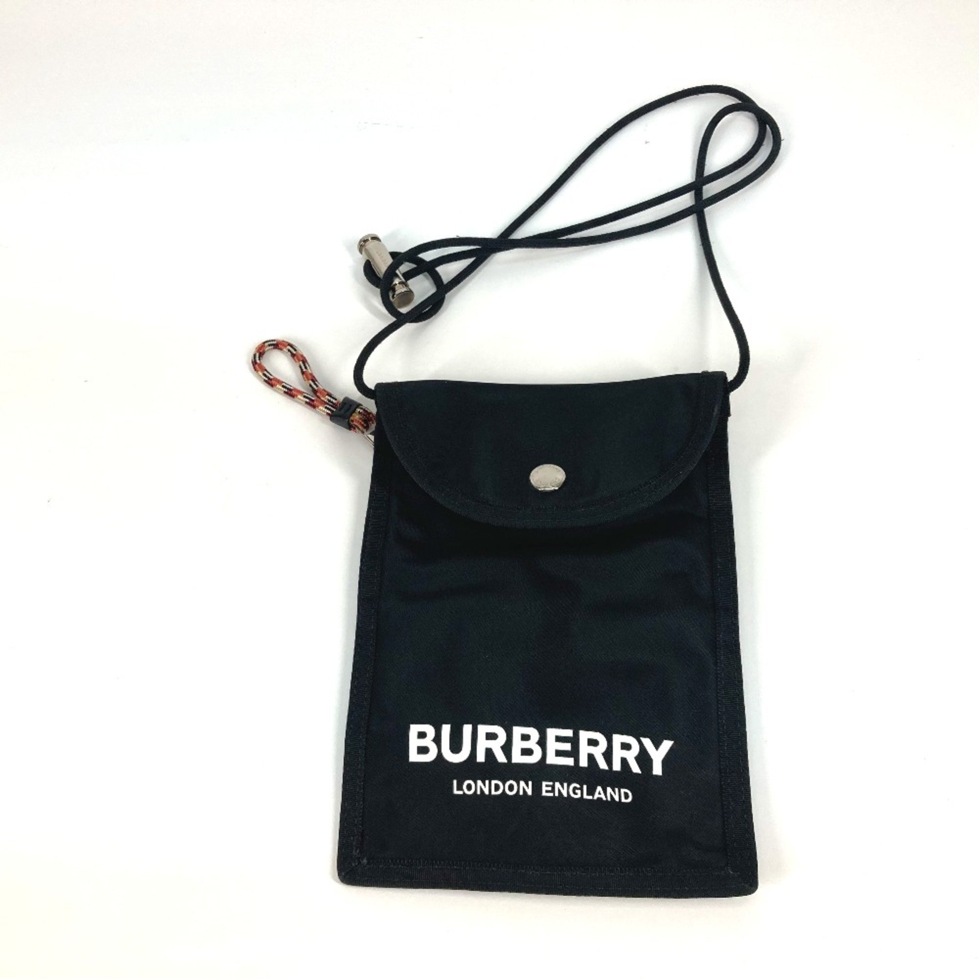 Burberry sacoche bag pouch Crossbody Shoulder Bag Black White