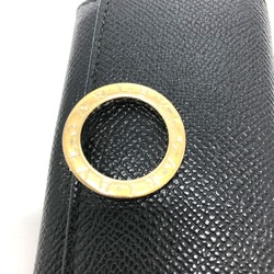 Bulgari Bulgari Bulgari 6-Ring Key Case Black GoldHardware