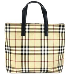 Burberry Bag Tote Bag Hand Bag Beige Black