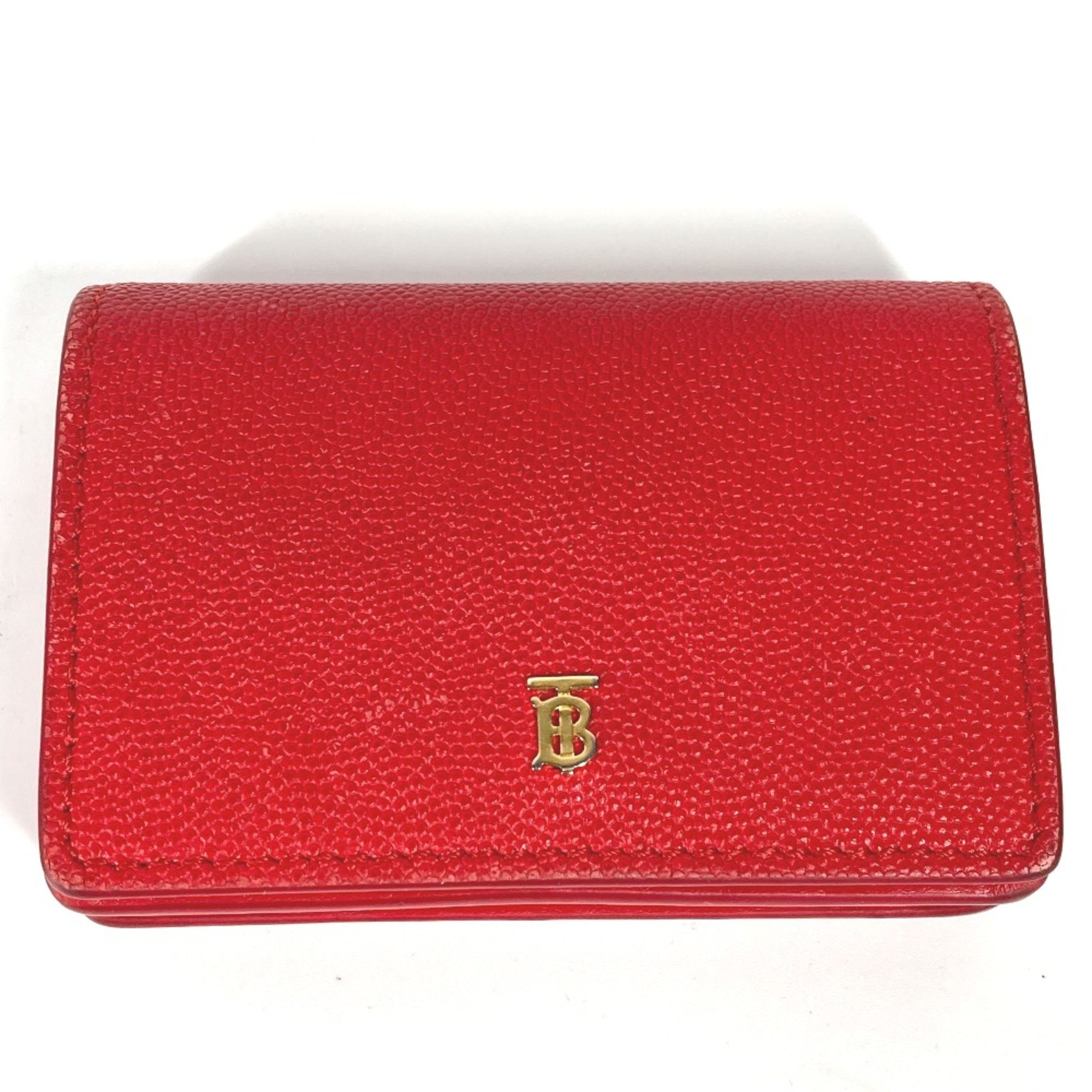 Burberry Wallet Compact Wallet Folded wallet Red