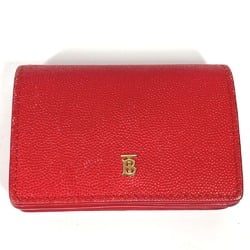 Burberry Wallet Compact Wallet Folded wallet Red