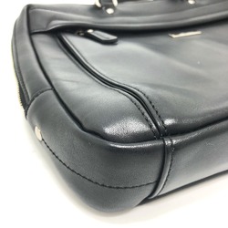 Burberry Logo Plate Bag Business bag Black