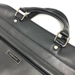 Burberry Logo Plate Bag Business bag Black