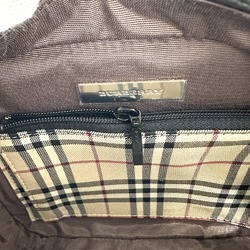 Burberry Inside check Hand Bag Black