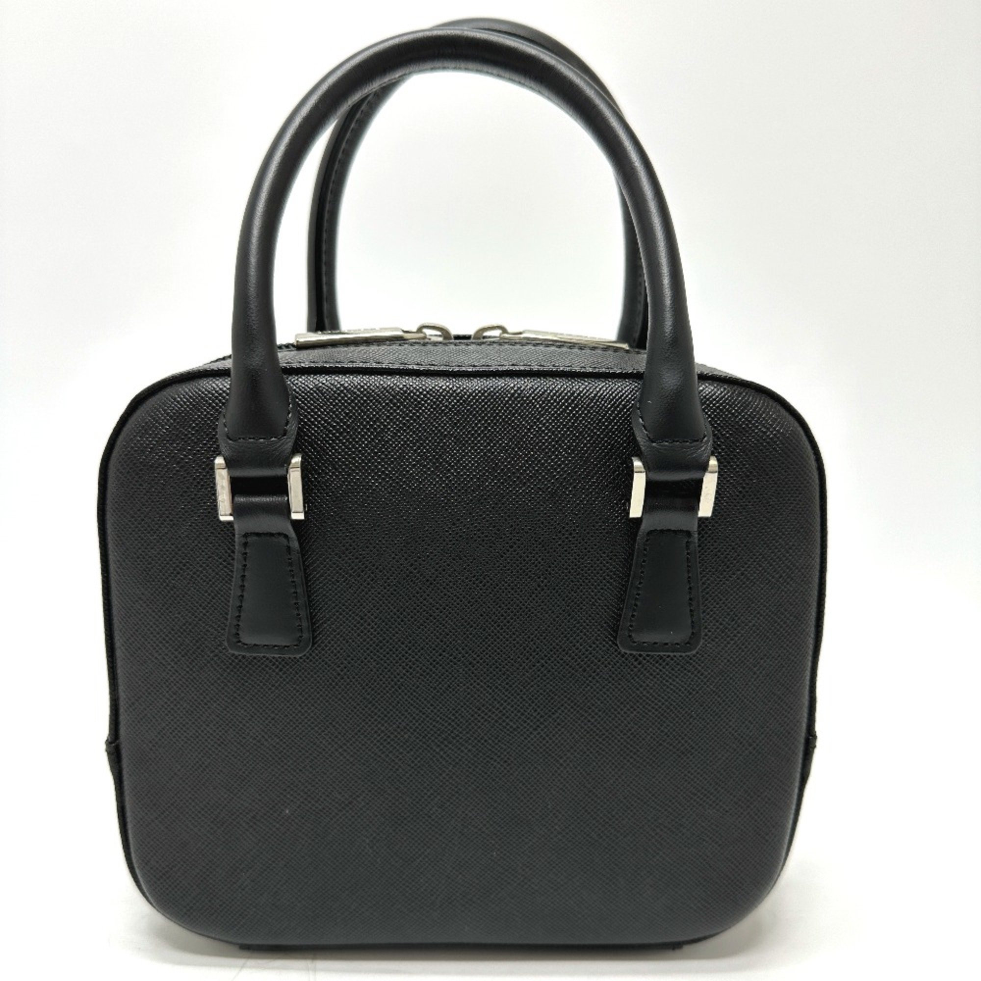 Burberry Inside check Hand Bag Black