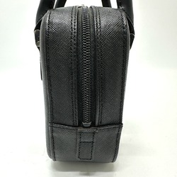 Burberry Inside check Hand Bag Black