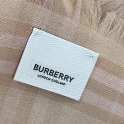 Burberry 8011095 check Stole/Shawl shawl fringe Scarf Pink/Beige