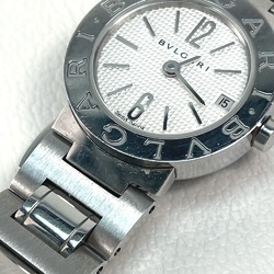 Bulgari BB23SS Quartz Date Wristwatch Silver