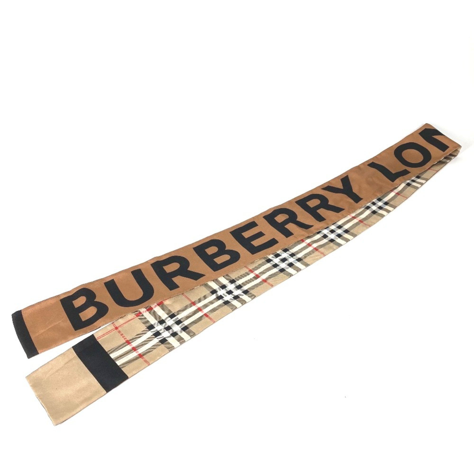 Burberry 8017106 BandeauScarf Scarf Beige Black