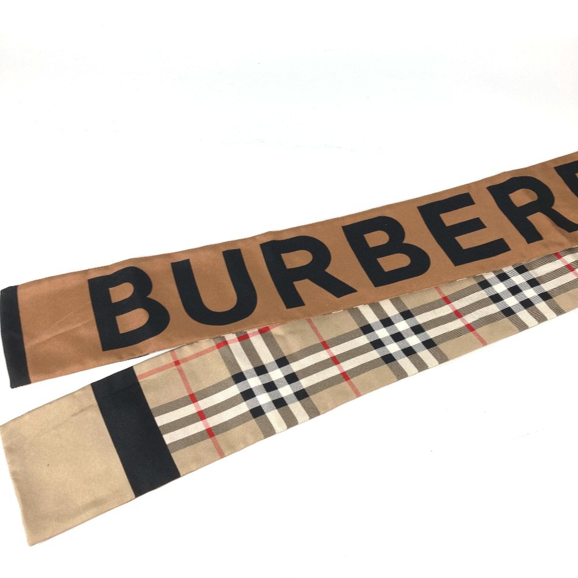 Burberry 8017106 BandeauScarf Scarf Beige Black