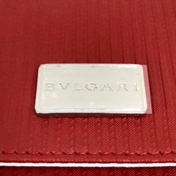 Bulgari Mirerigue Multi case Passport case Travel case Red White