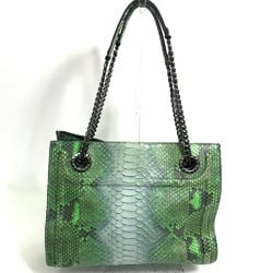 Bulgari Tote Bag Chain bag shoulder Shoulder Bag Green