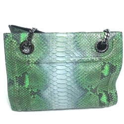 Bulgari Tote Bag Chain bag shoulder Shoulder Bag Green